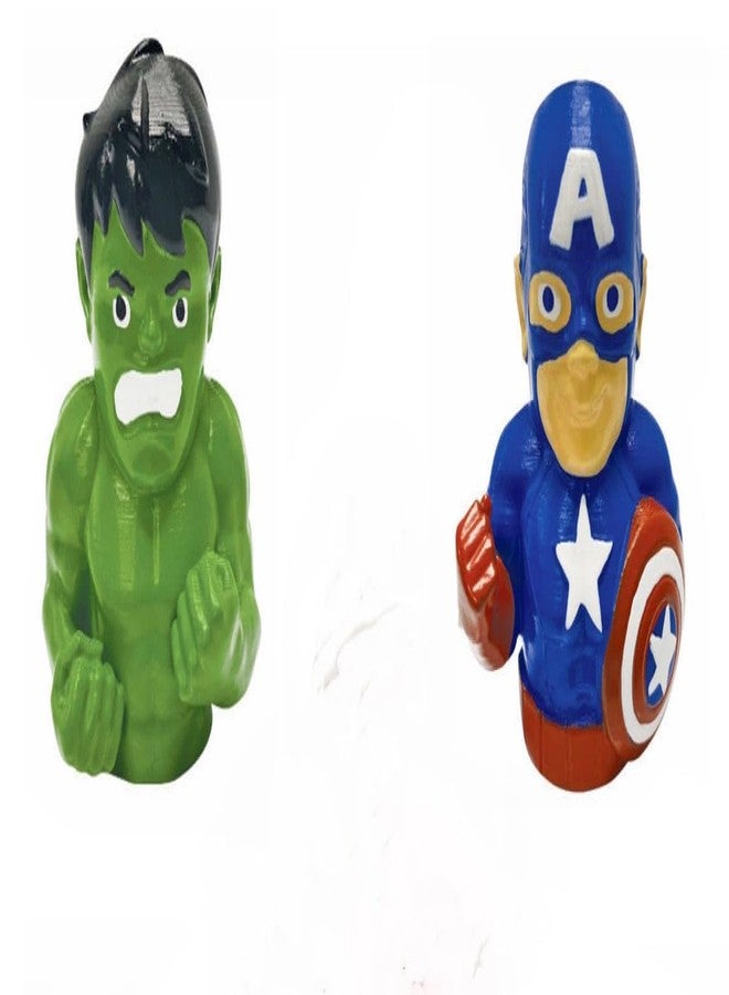 JAPSI Superhero Finger Puppets, Set of 5 Characters, Kids Party Return Gifts, Plastic Toys - Image 3